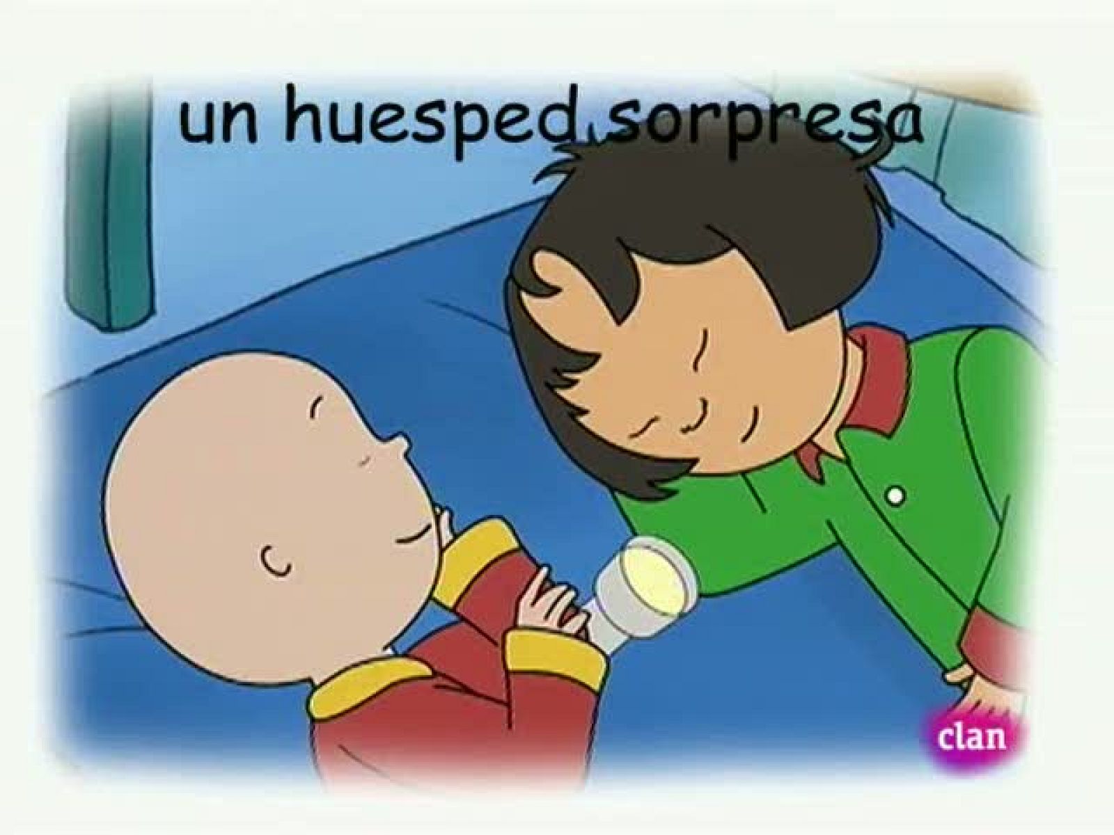 Un huésped sorpresa - Caillou | Ver
