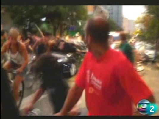  - Ciclistas atropellados en Brasil