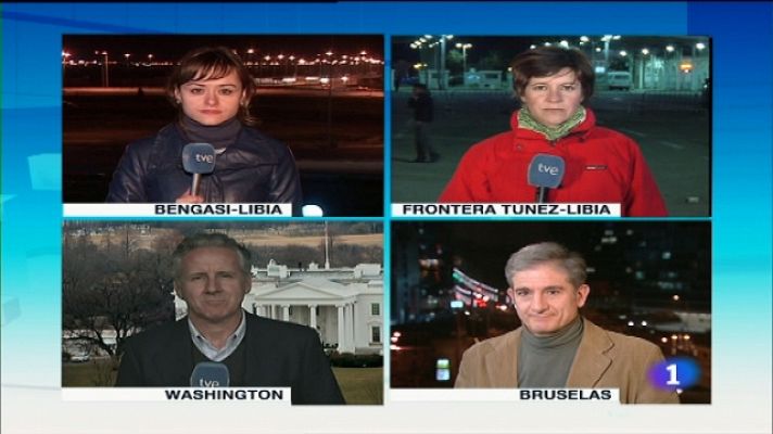 Telediario 1 - Telediario - 21 horas - 28/02/11