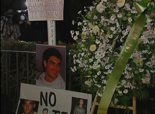 Telediario 1 - Juicio por la muerte de Ussía