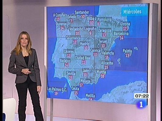 El tiempo - Lluvias y nevadas en el norte
