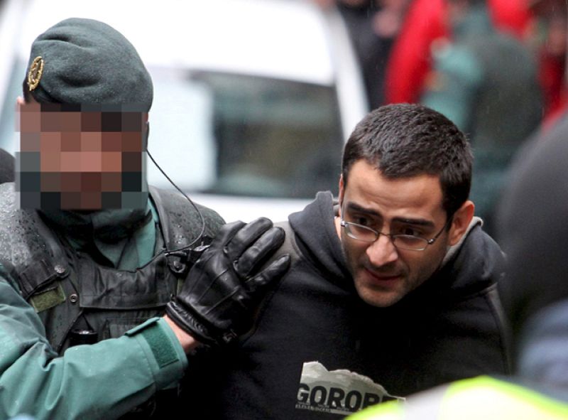 Los detenidos en la operación antiterrorista declaran en dependencias de la Guardia Civil, en Madrid