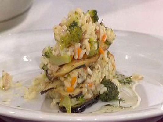 RTVE Cocina - Arroz con milhojas de berenjenas