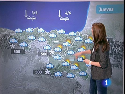 El tiempo - Cielos nubosos en el Cantábrico