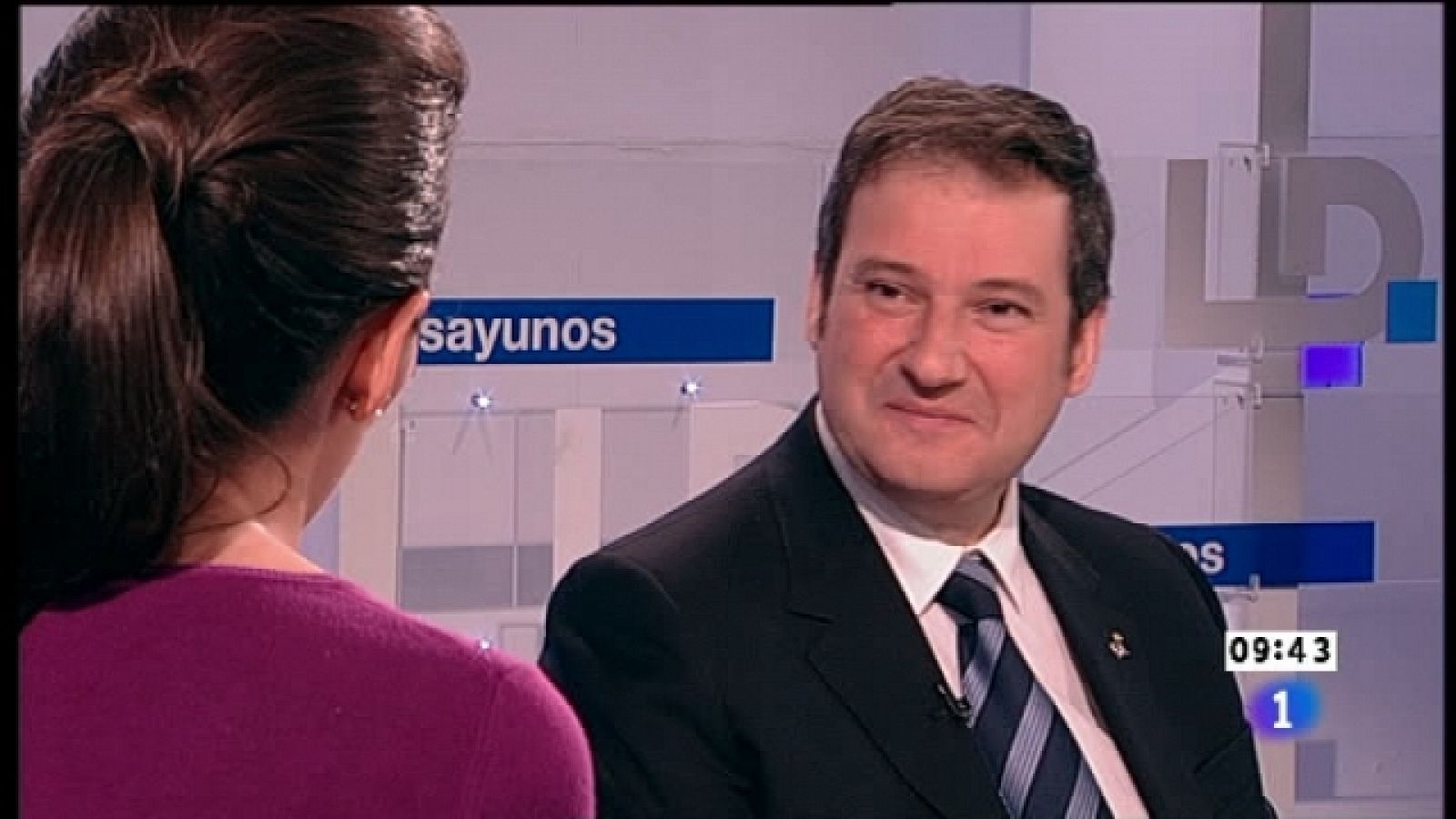 Los desayunos de TVE - Jordi Hereu, alcalde de Barcelona - Los desayunos | Ver