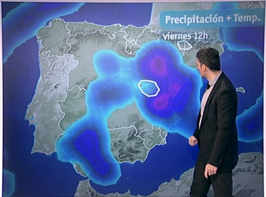 El tiempo - Nevadas en zonas del centro