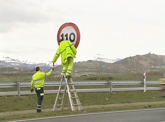 Telediario 1 - A 110 Km hora a partir del lunes
