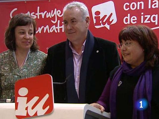 Telediario 1 - IU, contra la corrupción