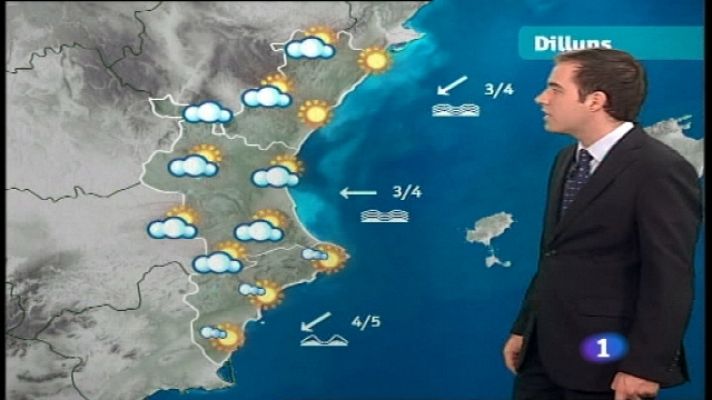 L'informatiu - Comunitat Valenciana - El tiempo en la Com. Valenciana