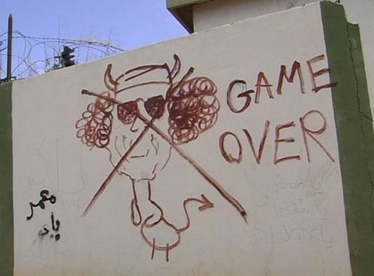 Telediario 1 - La crisis libia