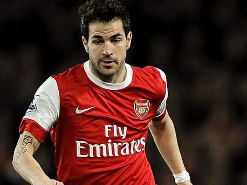 Cesc, líder del Arsenal en Barcelona