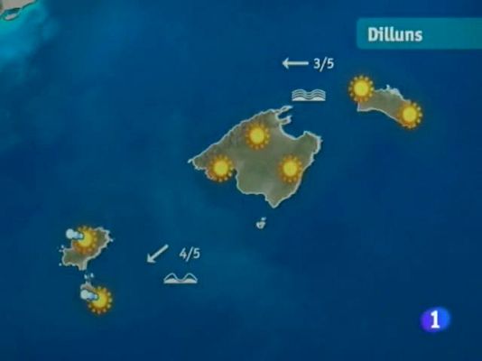 Informatiu Balear - El temps a les Illes Balears - 07/03/11