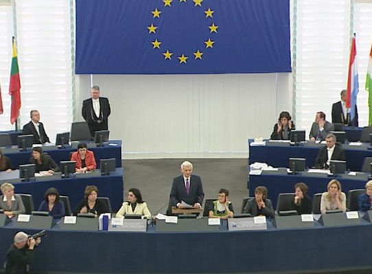 Telediario 1 - Día de la mujer en la UE