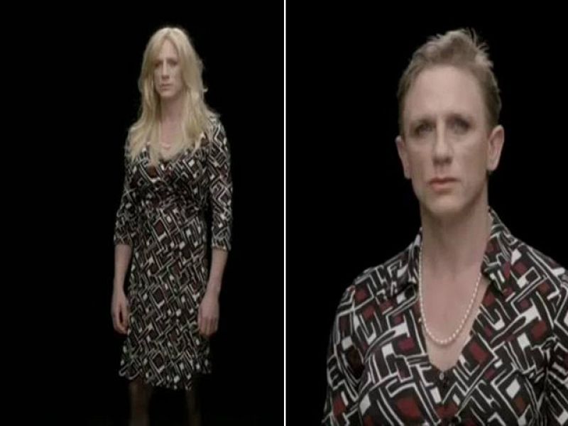 Daniel Craig se viste de mujer para pedir la igualdad entre hombres y mujeres | Ver