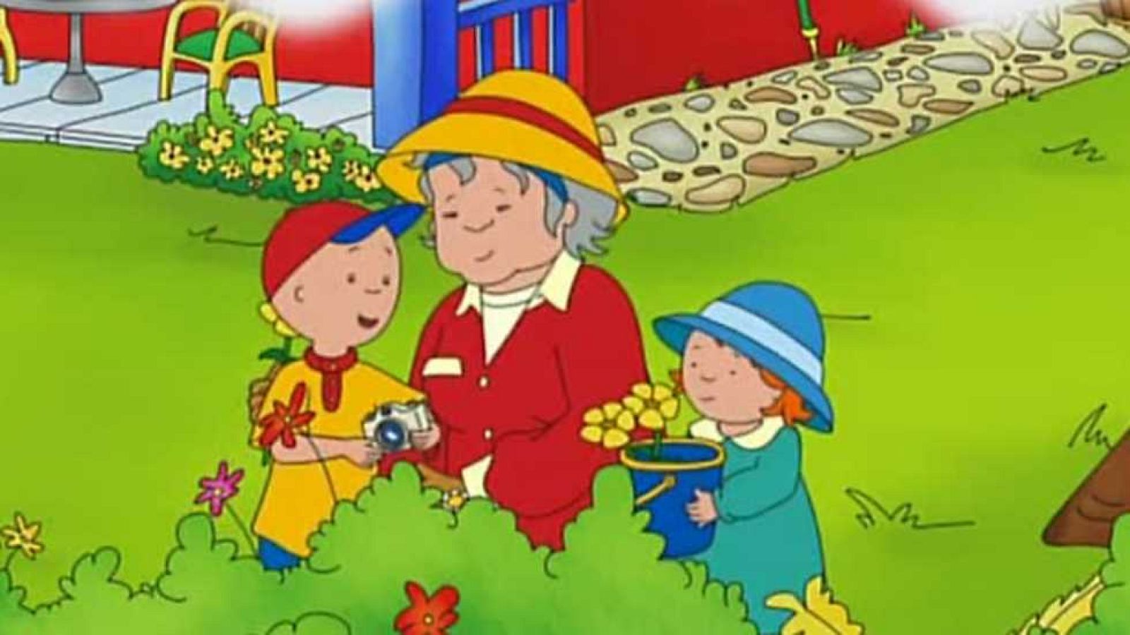 Dí lechuga - Caillou | Ver