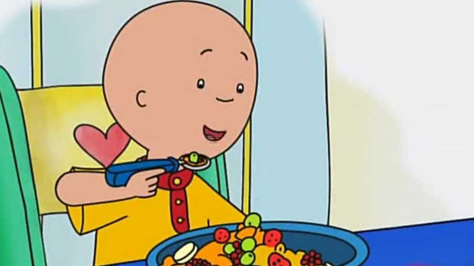 Caillou intenta silbar - Caillou | Ver
