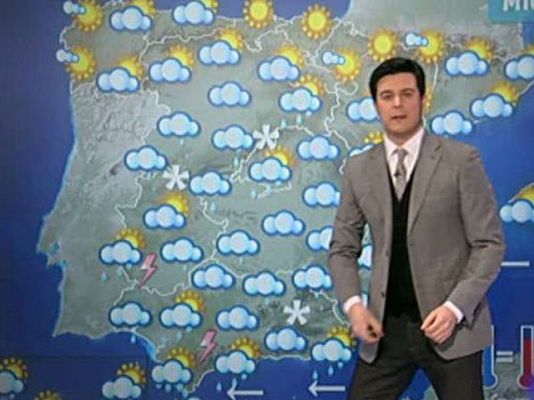 El tiempo - Continúan las lluvias en el sur