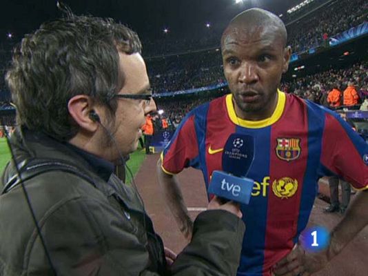 Champions League - Abidal: "Espero jugar contra el Lyon en cuartos"