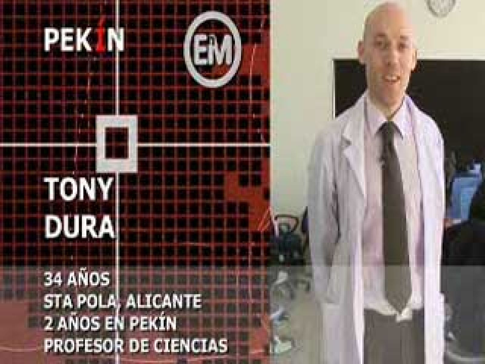 Españoles en el mundo - Pekín - Tony