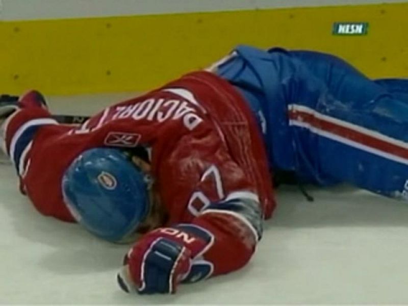 Impacto sobre el hielo