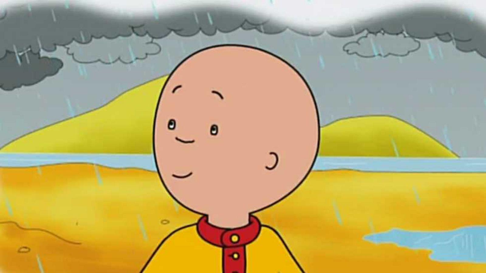 Día lluvioso en la playa - Caillou | Ver