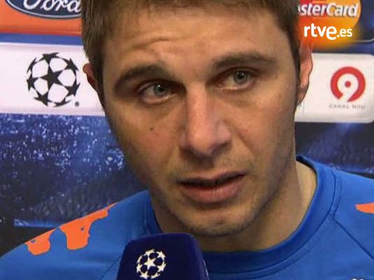 Champions League - Joaquín: "Hay que levantar cabeza"