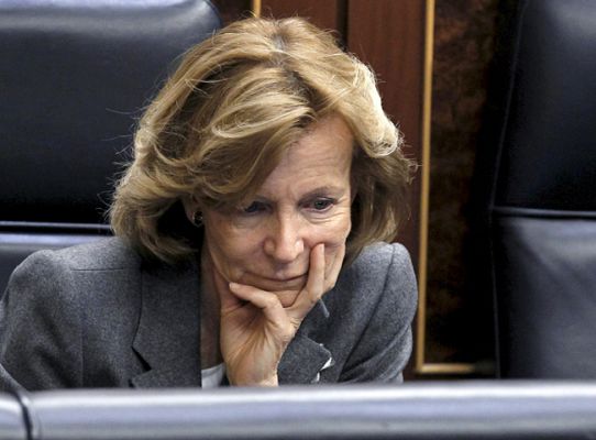 Telediario 1 - La reestructuración de las cajas