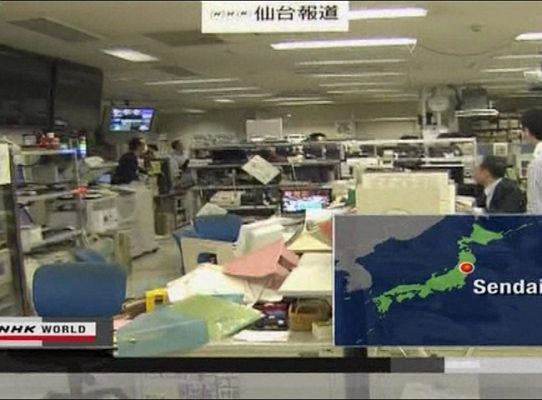 Telediario 1 - En la zona más afectada por el terremoto de Japón hay cuatro españoles