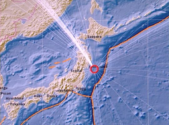 Telediario 1 - Según los expertos el terremoto de Japón podría modificar incluso el eje de la Tierra