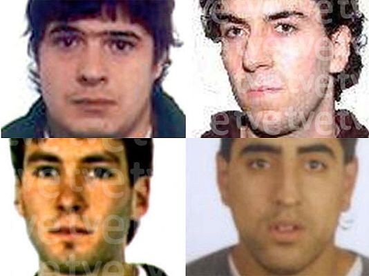 Telediario 1 - Detenidos cuatro presuntos etarras, entre ellos el jefe de los comandos y el de la logística de la banda