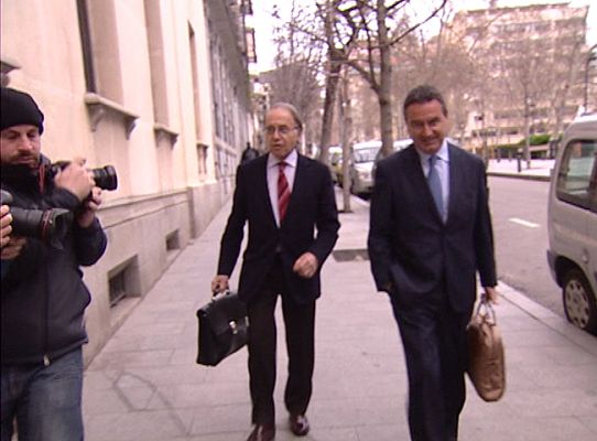 Telediario 1 - Jesús Merino, ex diputado del PP, declara en el caso Gürtel