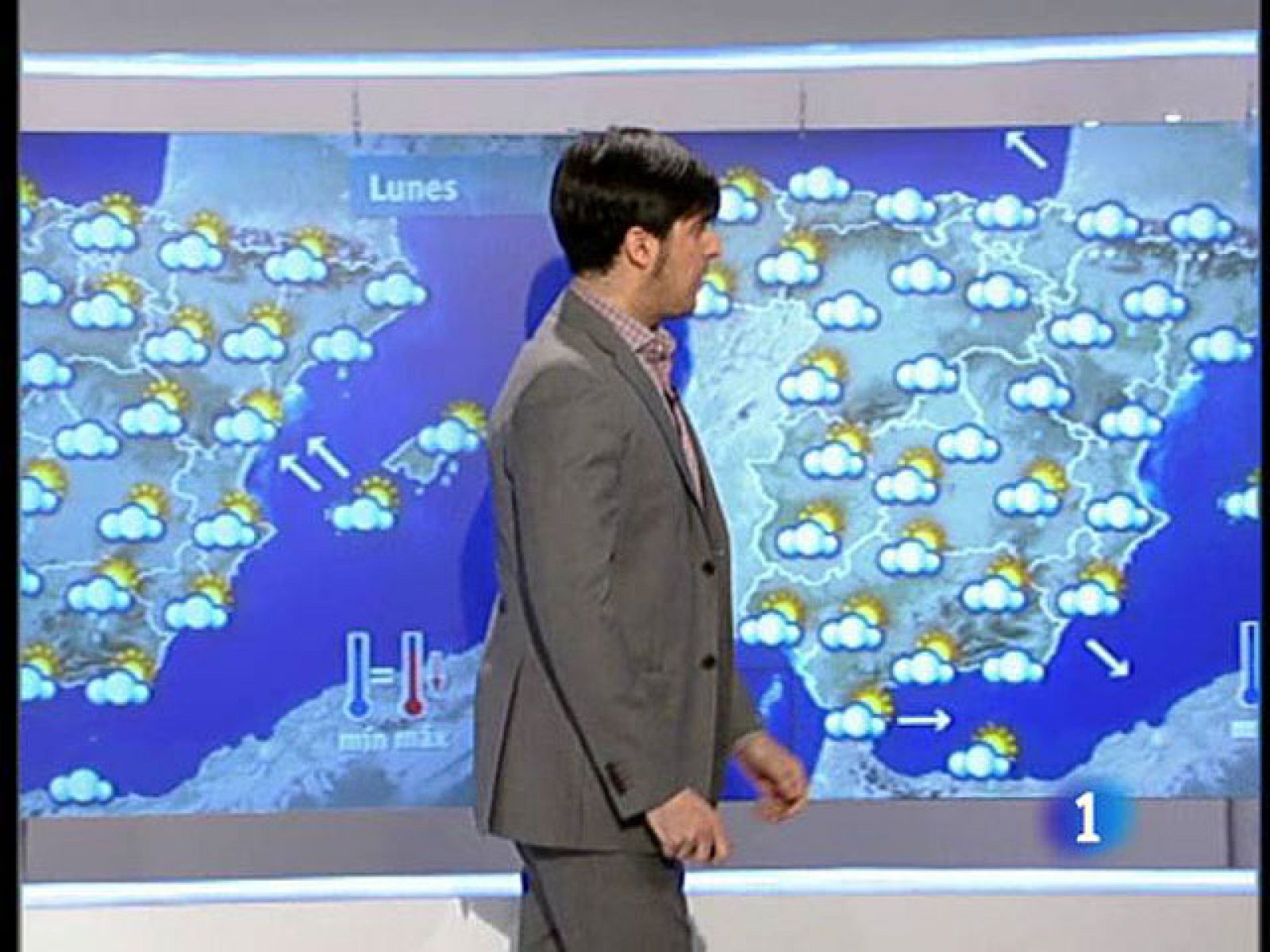 Cielos cubiertos con importantes precipitaciones sobre todo en Cataluña