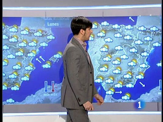 El tiempo - Cielos cubiertos con importantes precipitaciones, sobre todo, en Cataluña