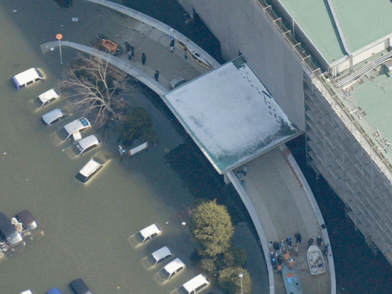 Ninguna infraestructura pudo aguantar el impacto del tsunami