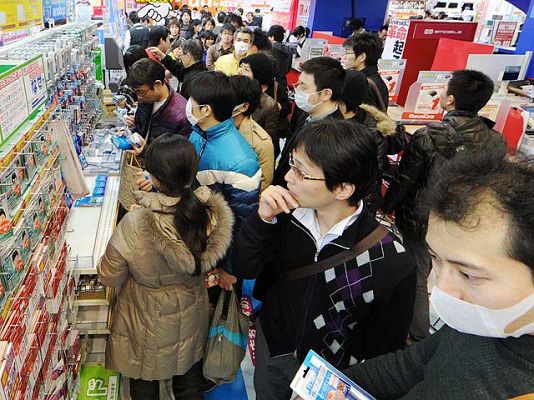 Telediario 1 - Golpe a la economía japonesa