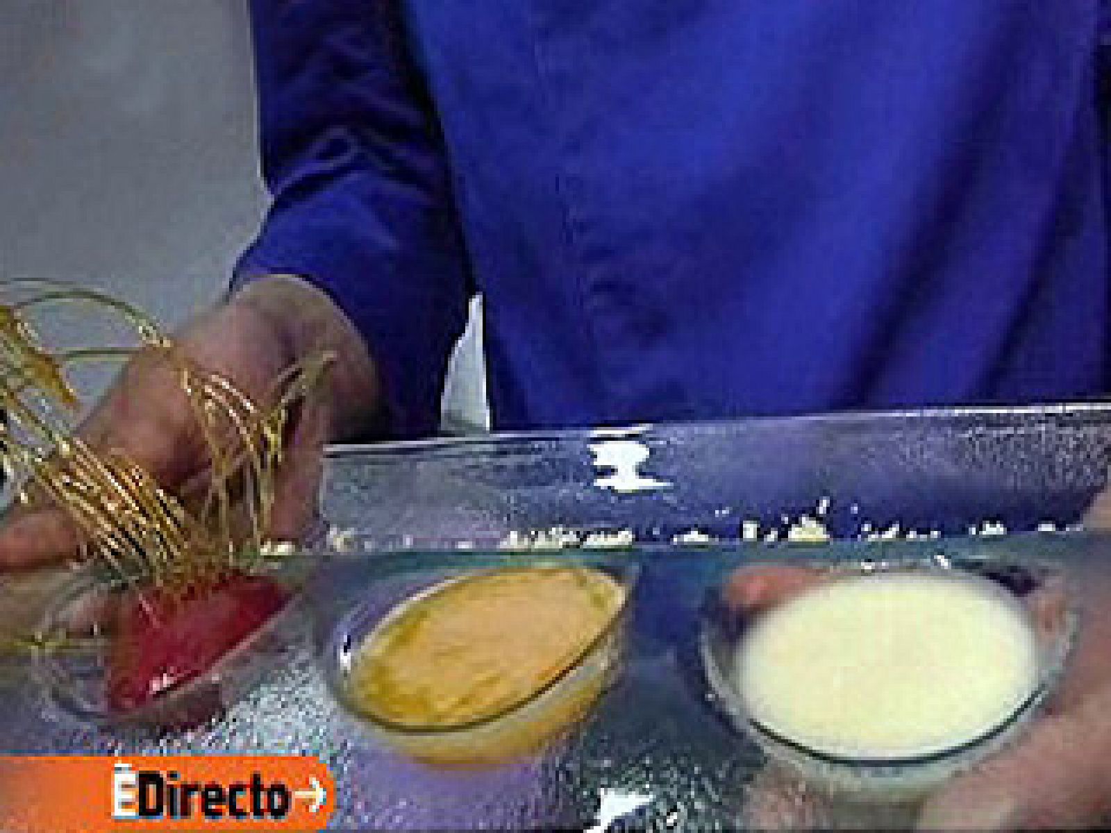 España Directo - Sopa de queso con frambuesa