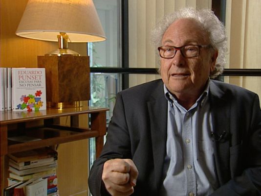 Telediario 1 - "Excusas para no pensar" de Punset