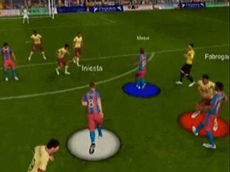 Messi marca al Arsenal, en 3D