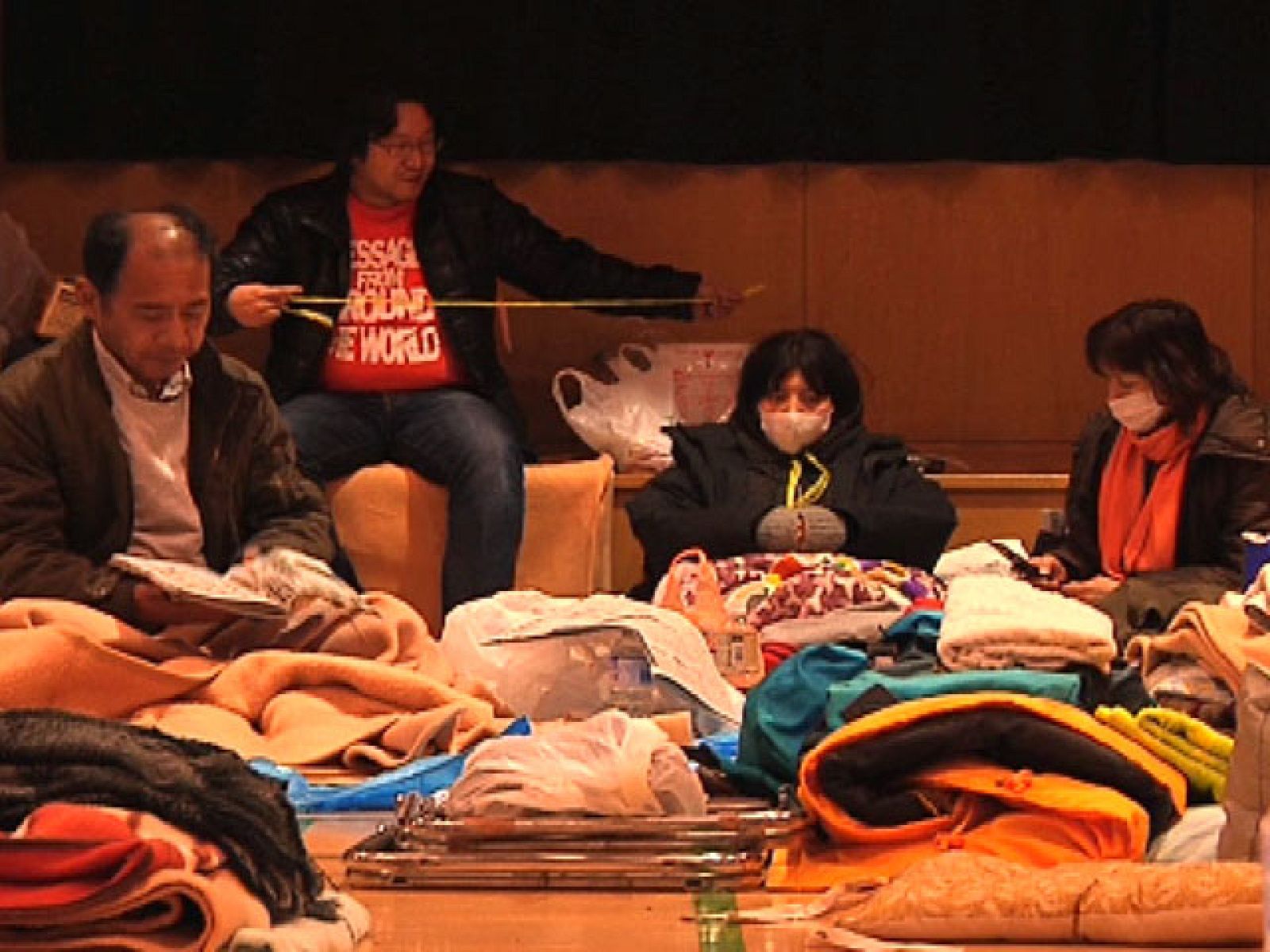 Zona cero en torno al la central de Fukushima