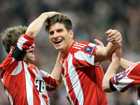 Champions League - Mario Gómez pone el empate (1-1)