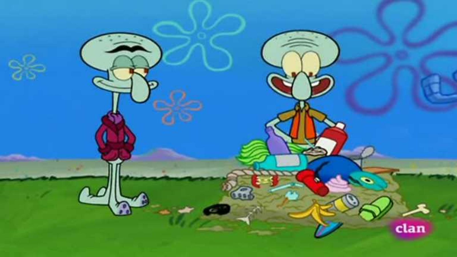 Mantén limpio fondo de bikini - Bob Esponja | Ver