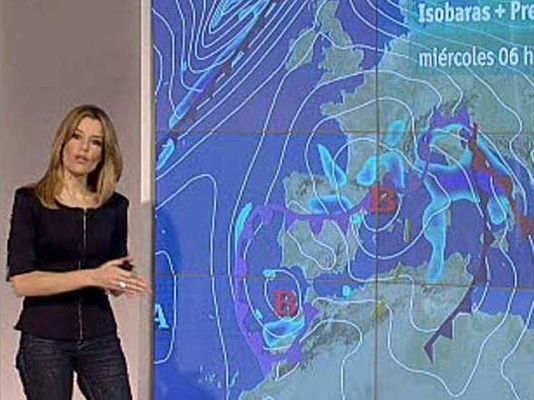 El tiempo - Lluvia y nieve en el norte