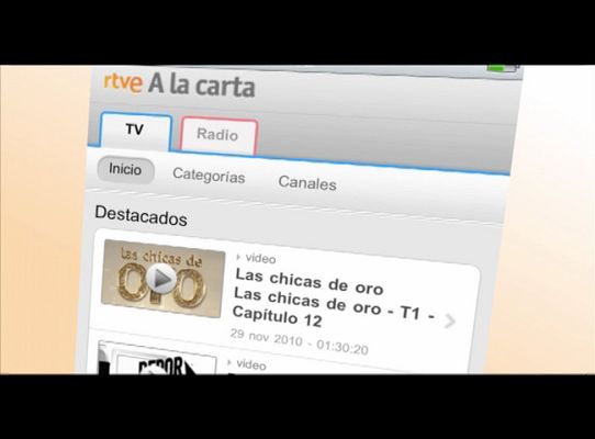 Telediario 1 - Estreno de "A la carta" de RTVE