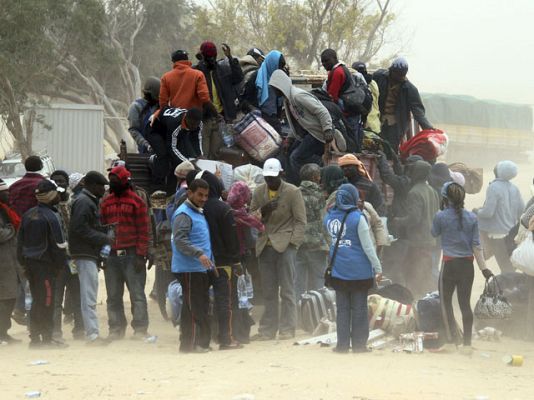 Telediario 1 - Jóvenes tunecinos en busca de una oportunidad