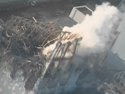 Telediario 1 - La situación en Fukushima, estable