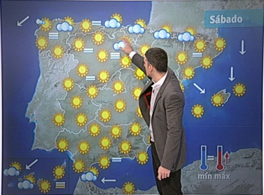 El tiempo - Cielos poco nubosos o despejados