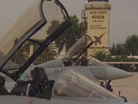 Telediario 1 - Las bases de Rota y Morón, estratégicas