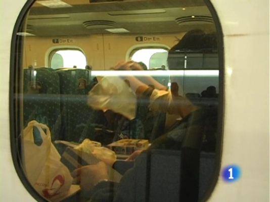 Telediario 1 - En Nagamise hay menos turisitas