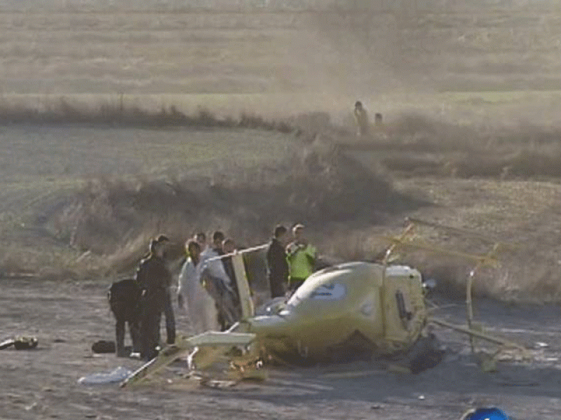 Preparativos de los funerales de las víctimas del helicóptero accidentado en Teruel | Ver