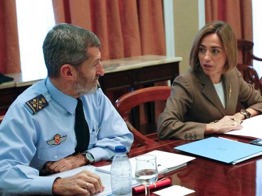 Telediario 1 - El Estado Mayor explica la particip